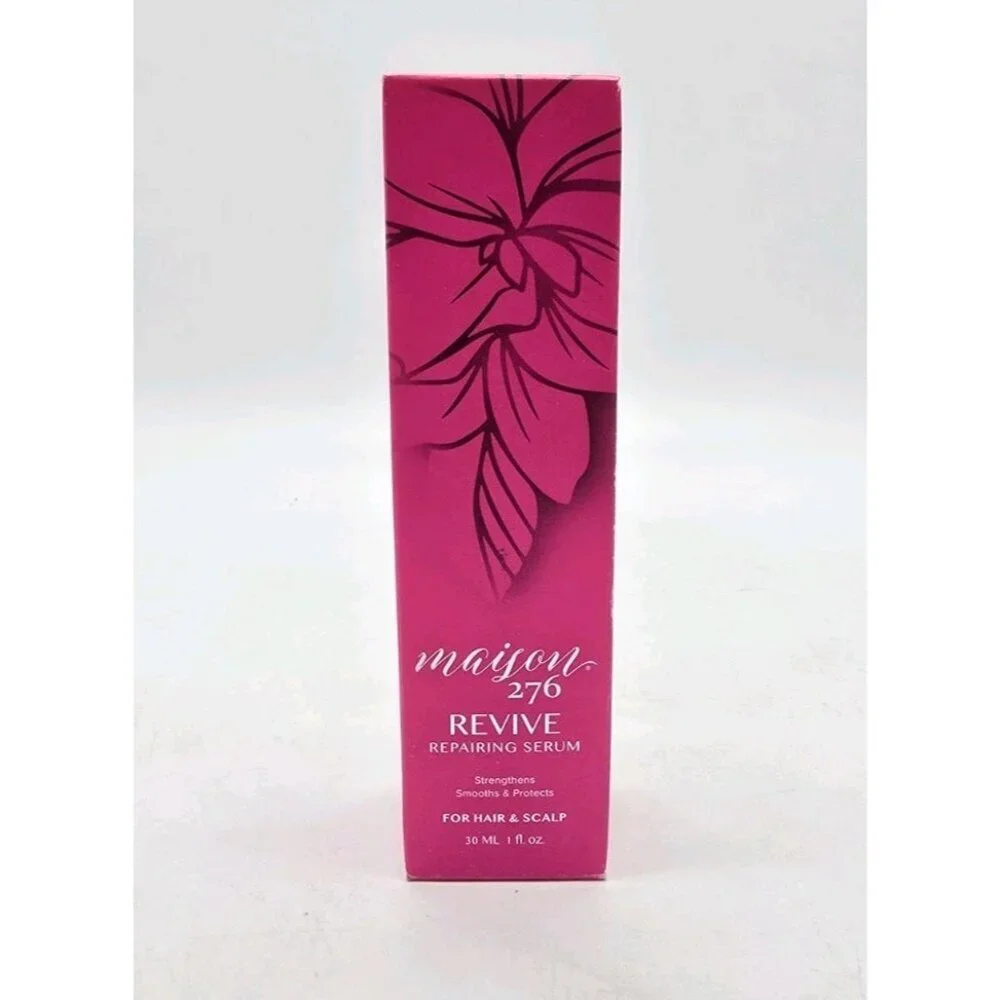 Maison 276 REVIVE Repairing Serum Lightweight Leave In  Enhance Shine 1 oz New